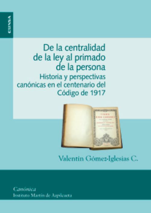 De la centralidad de la ley al primado de la persona